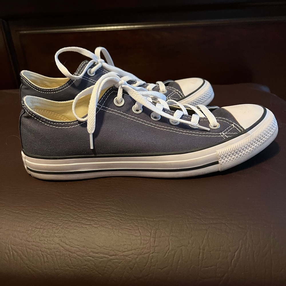 Navy Converse Low Top Sneakers